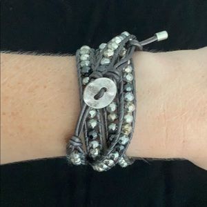 Beautiful Premiere Designs beaded wrap bracelet